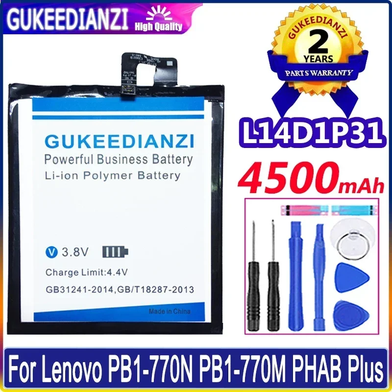 4500mAh High Capacity Rechargeable Mobile Phone Batteries For Lenovo PB1-770N PB1-770M PHAB Plus l14d1p31 Portable Battery
4500mAh High Capacity Rechargeable Mobile Phone Batteries For Lenovo PB1-770N PB1-770M PHAB Plus l14d1p31 Portable Battery