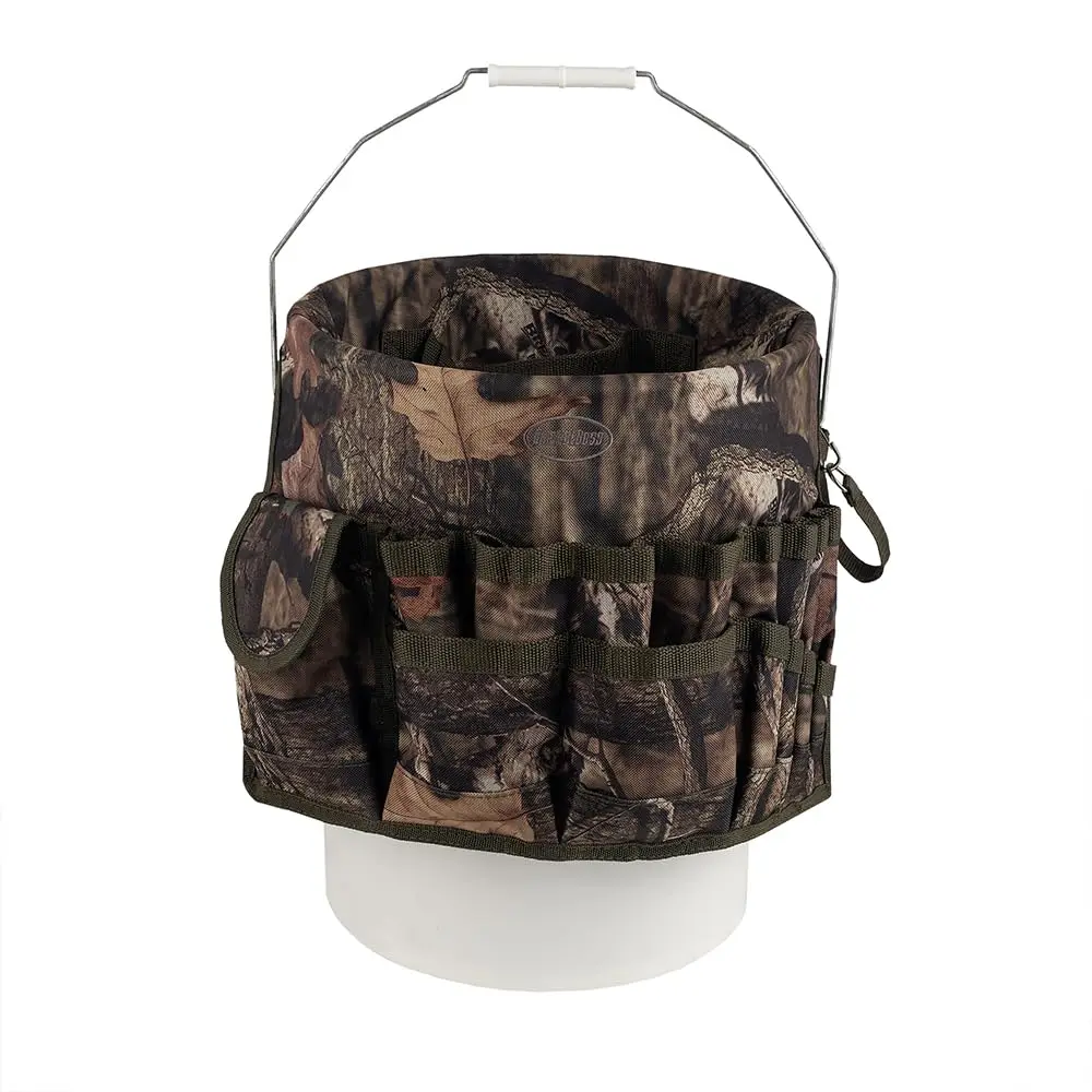 - Camo Bucketeer Bucket Tool Organizer (Fits 5 Gallon Bucket), Bucket Organization (85030), Mossy Oak Camo
- Camo Bucketeer Bucket Tool Organizer (Fits 5 Gallon Bucket), Bucket Organization (85030), Mossy Oak Camo