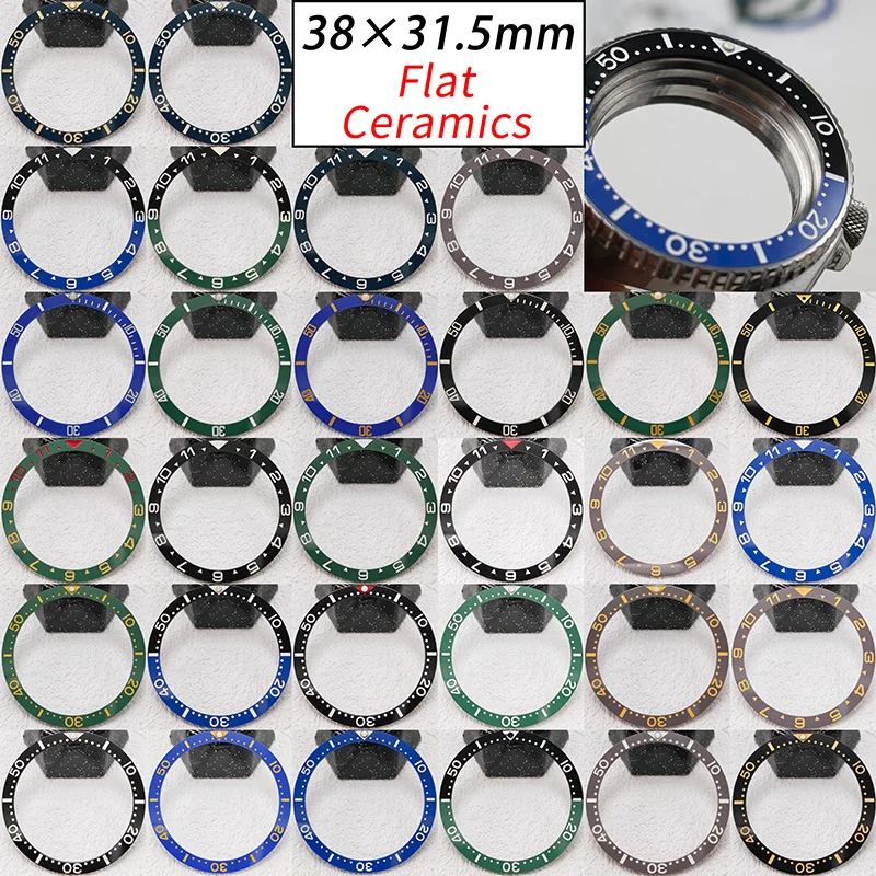 38mm Watch Bezel Insert Ring Ceramic Flat Bezel Insert Fits 40mm SKX SRPD Series Watch Case Diving Men Watch Part Accessories
38mm Watch Bezel Insert Ring Ceramic Flat Bezel Insert Fits 40mm SKX SRPD Series Watch Case Diving Men Watch Part Accessories