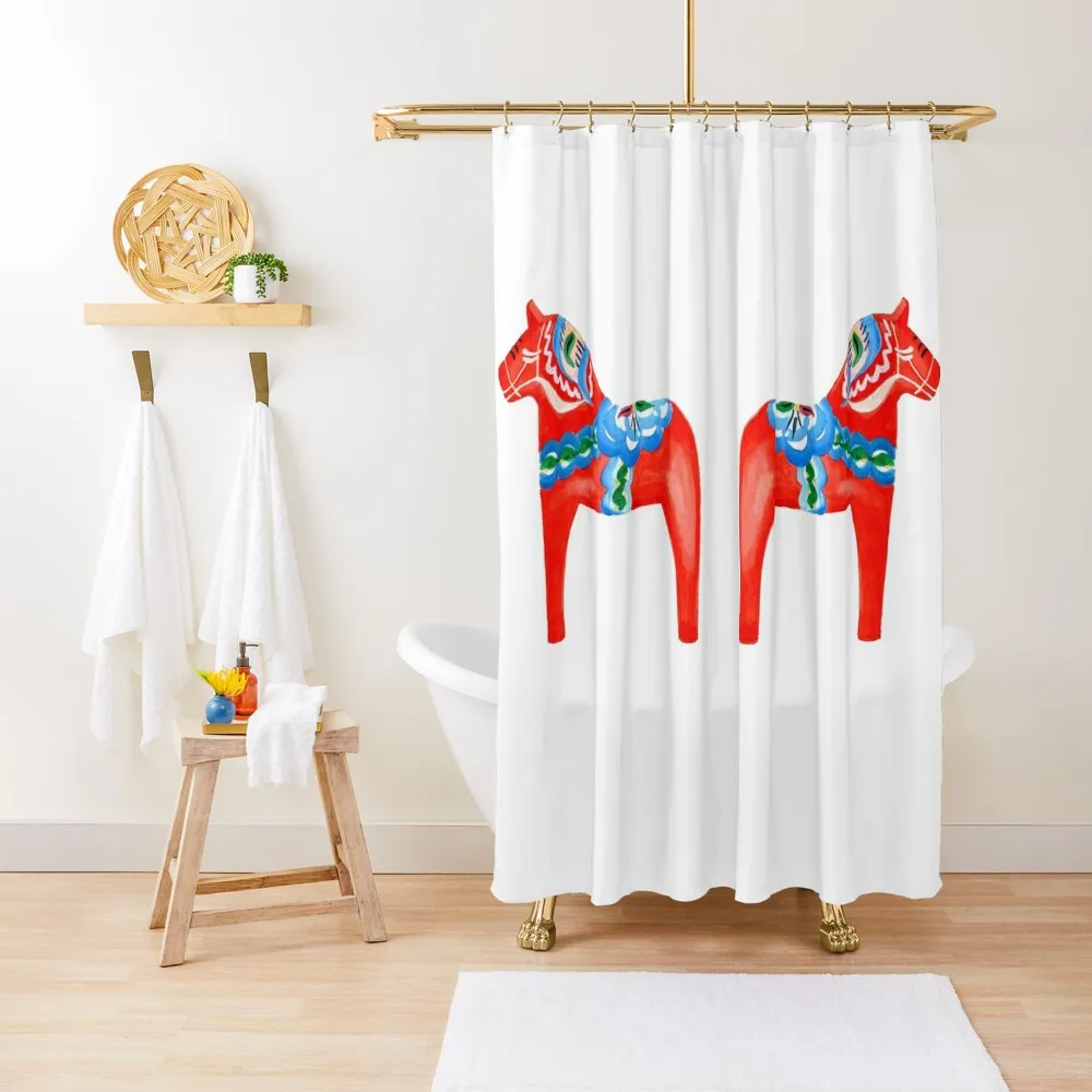 Swedish Dala Horses Shower Curtain Bathroom Accessorys For The Bathroom Bathtub Curtain
Swedish Dala Horses Shower Curtain Bathroom Accessorys For The Bathroom Bathtub Curtain