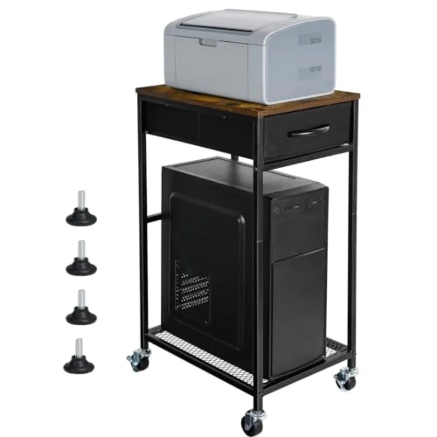 Computer Tower Stand PC Tower Stand with Storage Drawer Mobile CPU Holder Stand with Caster Wheels 2 Tier Rolling Computer Towe
Computer Tower Stand PC Tower Stand with Storage Drawer Mobile CPU Holder Stand with Caster Wheels 2 Tier Rolling Computer Towe