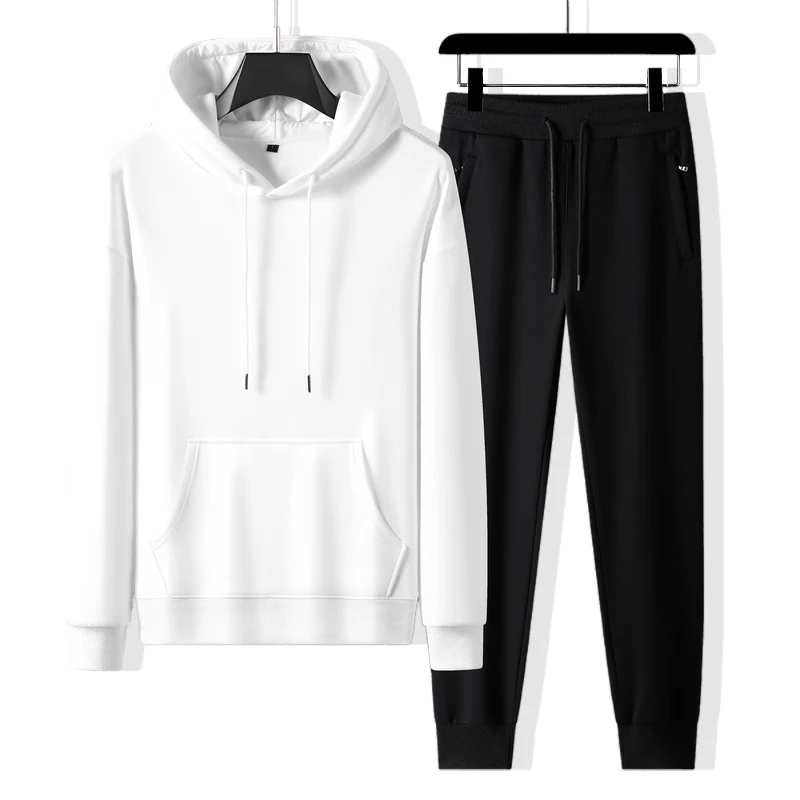 Men M-8XL Cotton Sweatshirt+pants Set Men and Women's Casual Sports Suit Sweatshirt Two-piece Set Loose Sports Pants Sweatpants
Men M-8XL Cotton Sweatshirt+pants Set Men and Women's Casual Sports Suit Sweatshirt Two-piece Set Loose Sports Pants Sweatpants