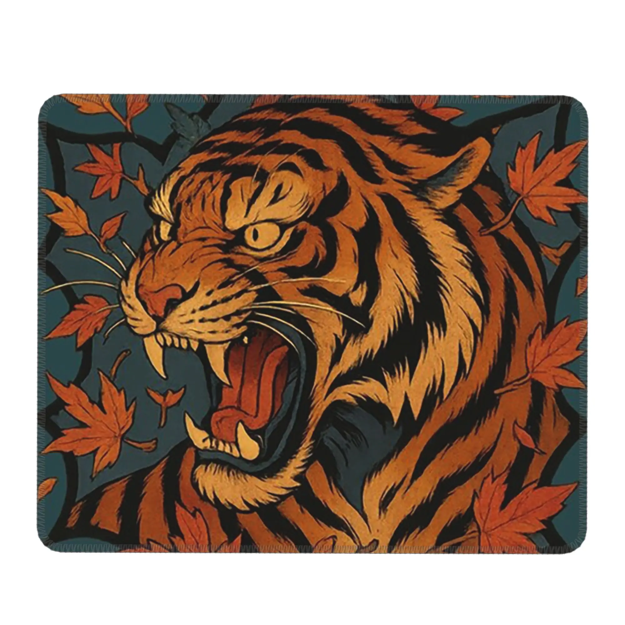 Tiger Face And Autumn Foliage Mouse Pad Computer Keyboard Mouse Mat Gamer PC Laptop Desk Mat Office Accessories Table Mats
Tiger Face And Autumn Foliage Mouse Pad Computer Keyboard Mouse Mat Gamer PC Laptop Desk Mat Office Accessories Table Mats