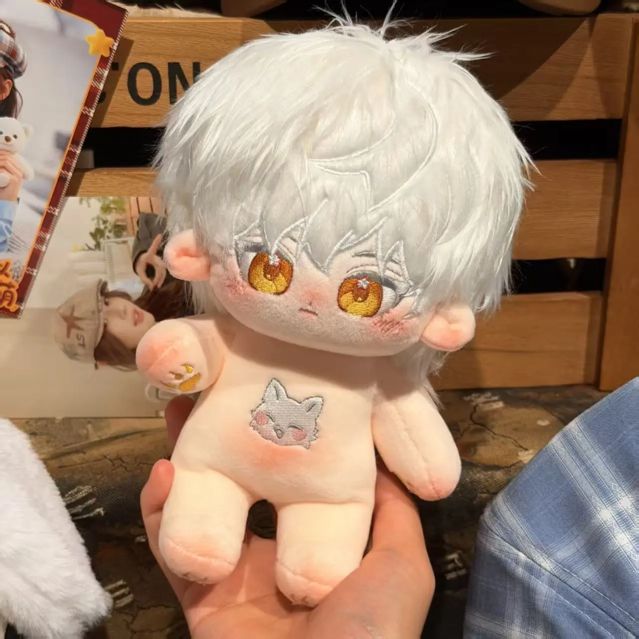 Anime Game Light and Night Sariel Handsome Doll Body Cartoon Figures Plush Dolls Body Cosplay Dress Up Toys Fans Gift
Anime Game Light and Night Sariel Handsome Doll Body Cartoon Figures Plush Dolls Body Cosplay Dress Up Toys Fans Gift