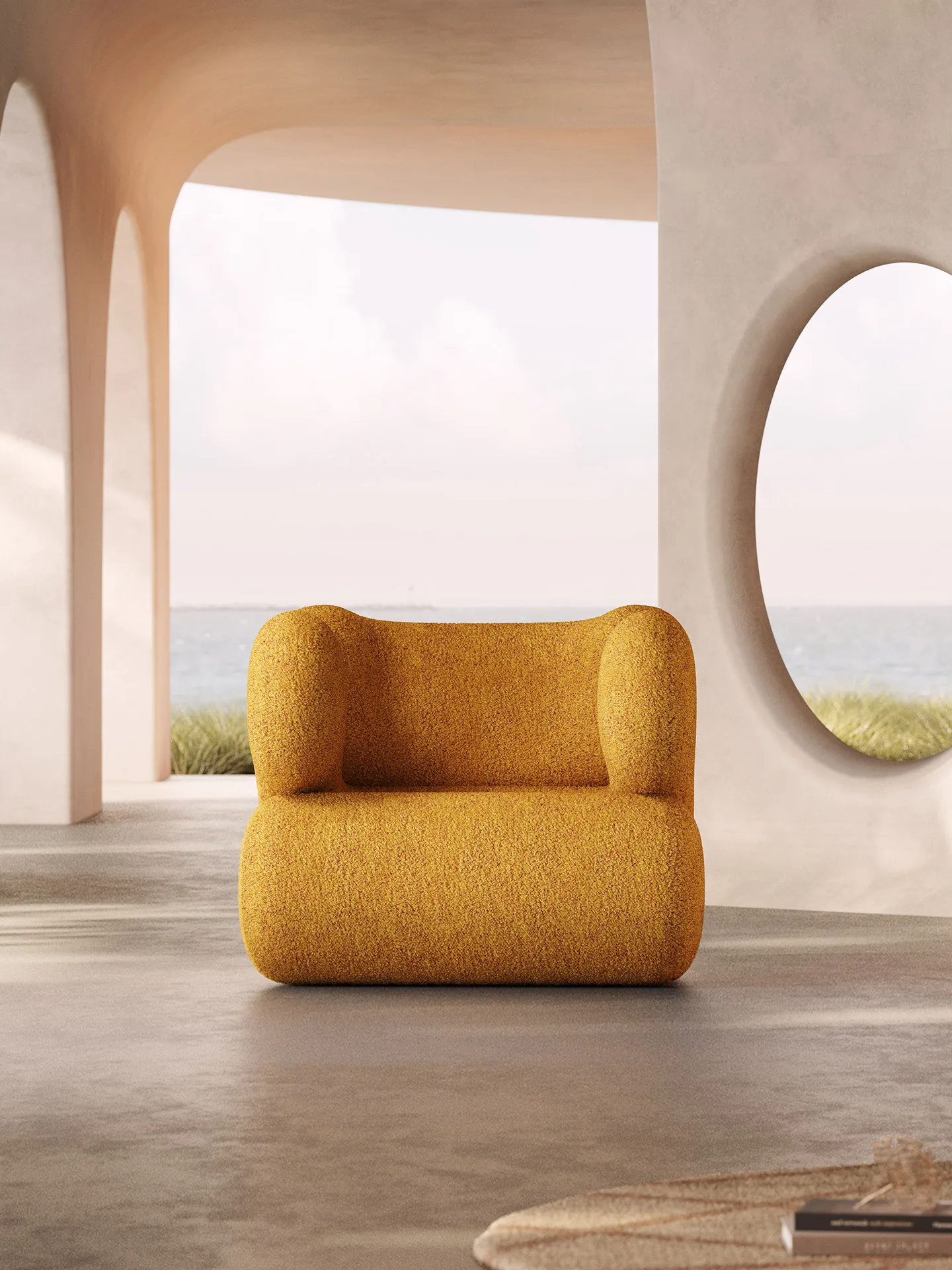 Bedroom balcony small apartment living room light luxury furniture fabric retro leisure single chair
Bedroom balcony small apartment living room light luxury furniture fabric retro leisure single chair