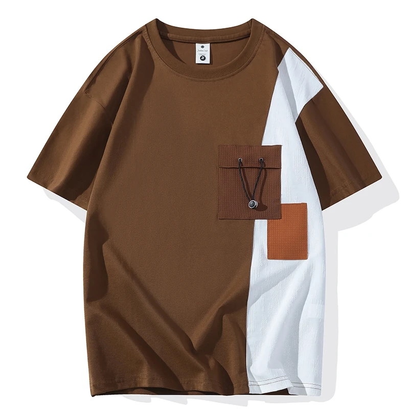 2025 Summer Men Clothing Summer Rhinestone Rivet T-shirt Round Neck Casual T-shirt Korean Version Men's Short Sleeves Tee Suit
2025 Summer Men Clothing Summer Rhinestone Rivet T-shirt Round Neck Casual T-shirt Korean Version Men's Short Sleeves Tee Suit