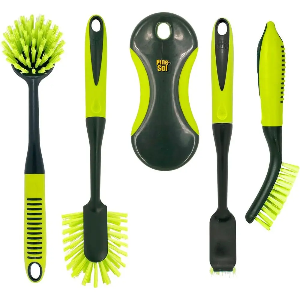 5-Piece Long Handle Scrub Brush Set with Heavy-Duty Bristles and Comfort Grip for Kitchen, Household, and Dishwashing
5-Piece Long Handle Scrub Brush Set with Heavy-Duty Bristles and Comfort Grip for Kitchen, Household, and Dishwashing
