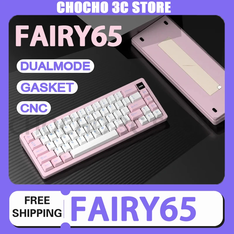 Набор для клавиатуры сказочная 65, алюминиевая клавиатура Fairy65, Двухрежимная Беспроводная механическая клавиатура Barebones на заказ, 65% для ПК, игровые подарки
Набор для клавиатуры сказочная 65, алюминиевая клавиатура Fairy65, Двухрежимная Беспроводная механическая клавиатура Barebones на заказ, 65% для ПК, игровые подарки
