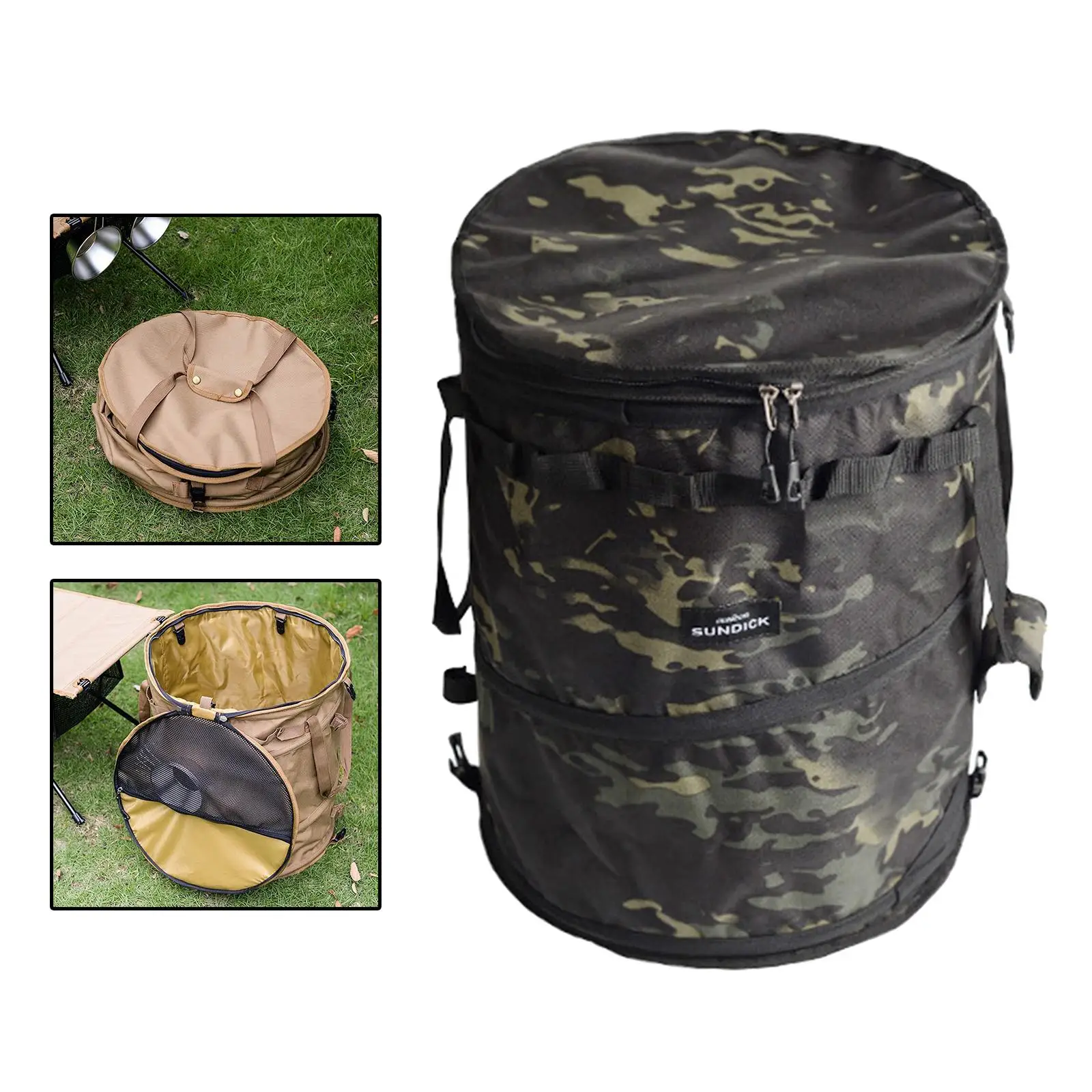 Camping Trash Can Foldable Dirty Clothes Basket Portable for Garden Picnic , Black Green
Camping Trash Can Foldable Dirty Clothes Basket Portable for Garden Picnic , Black Green
