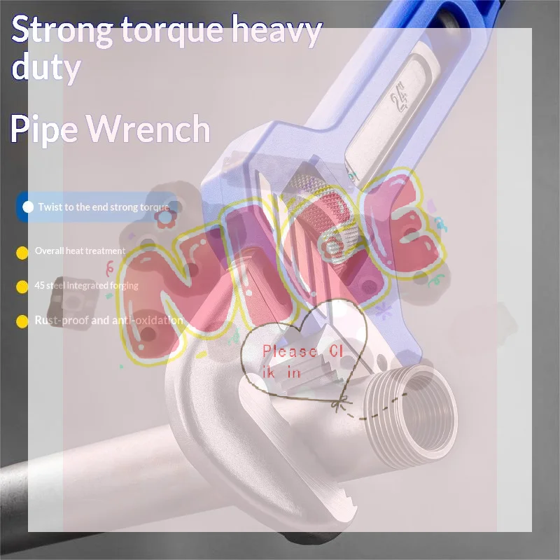 【BA】New Heavy Duty Adjustable Pipe Wrench Forged Steel Straight Spanner Universal Plumbing Tool For Plumber Home Repair
【BA】New Heavy Duty Adjustable Pipe Wrench Forged Steel Straight Spanner Universal Plumbing Tool For Plumber Home Repair