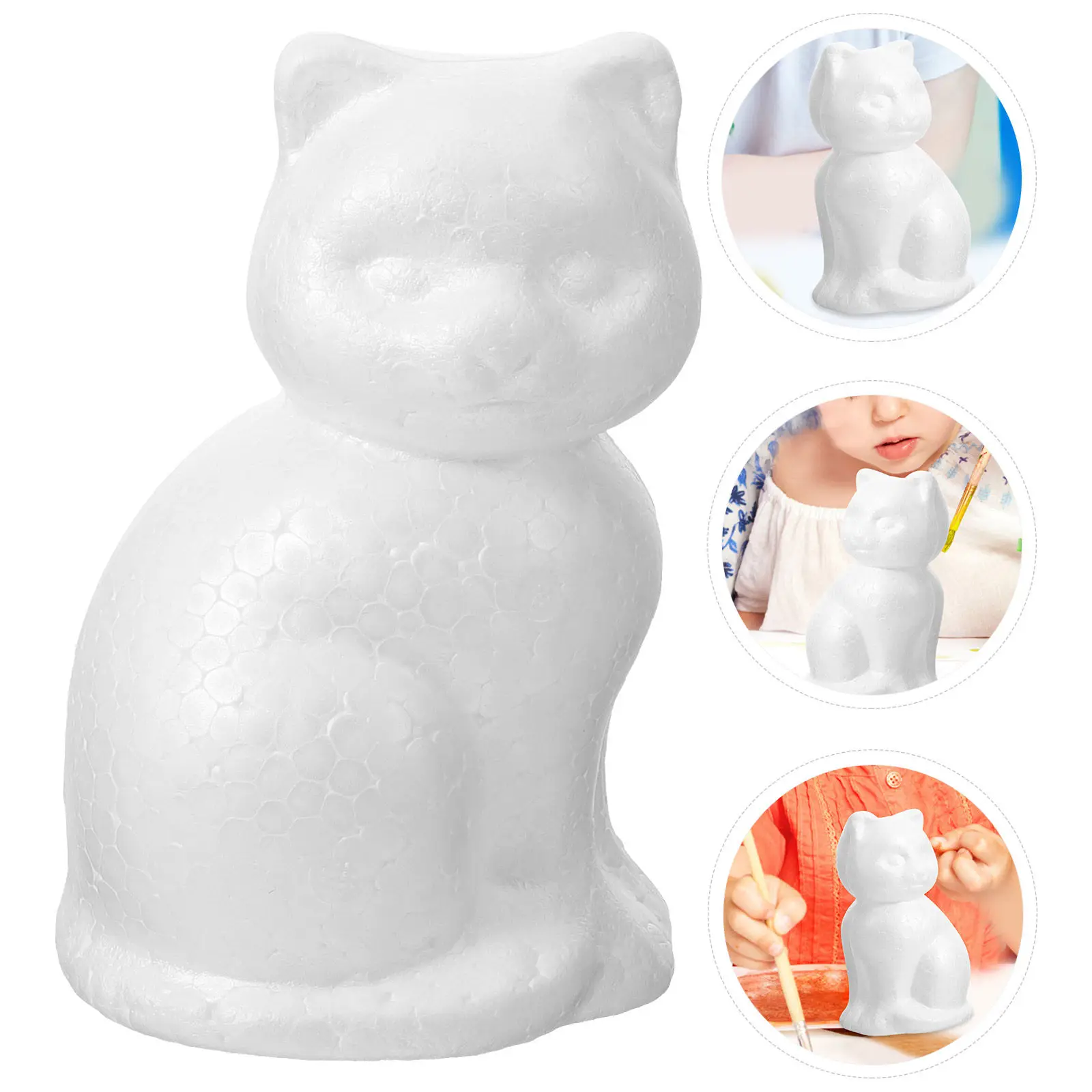 10Pcs Safe Lightweight Foam Embryo for Crafts Blank Animal Shaped Embryos DIY Painting Decoration Festival Party Desktop Art
10Pcs Safe Lightweight Foam Embryo for Crafts Blank Animal Shaped Embryos DIY Painting Decoration Festival Party Desktop Art