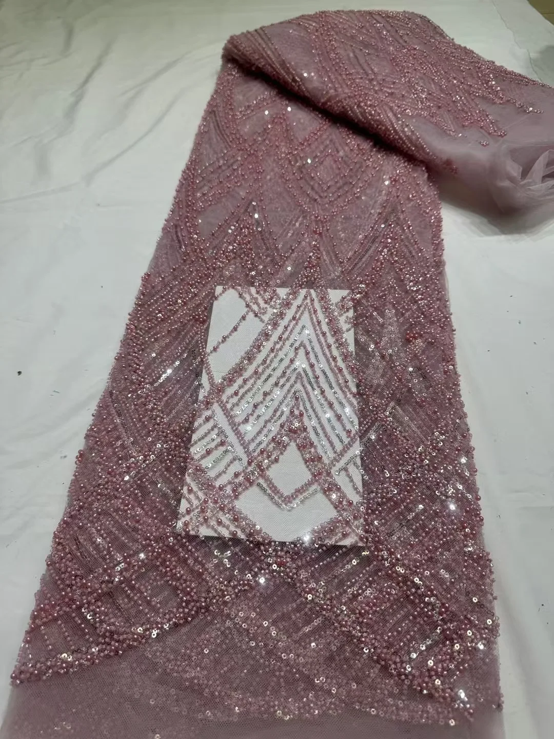 African Sequins Embroidery Lace Fabric, Groom Lace Fabric, Luxury Beaded Wedding Party Dress, High Quality, 5 Yards, 2025
African Sequins Embroidery Lace Fabric, Groom Lace Fabric, Luxury Beaded Wedding Party Dress, High Quality, 5 Yards, 2025