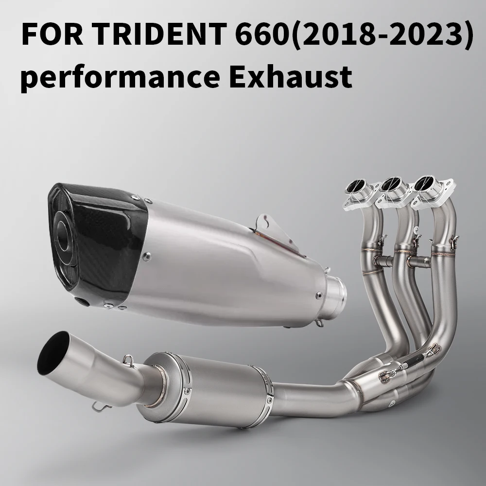 Exhaust system for motorcycle,Exhaust muffler fit for the Trident Tiger 660 Sport 2018-2023 motorcycle
Exhaust system for motorcycle,Exhaust muffler fit for the Trident Tiger 660 Sport 2018-2023 motorcycle