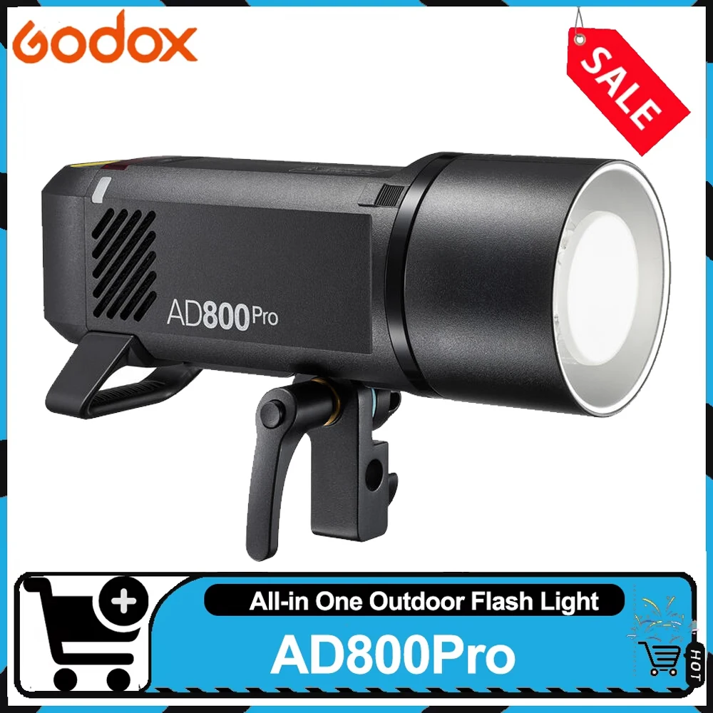 Godox AD800Pro 800W TTL HSS Studio Flash Light 0.01-0.15s Recycle Time All-in One Outdoor Flash
Godox AD800Pro 800W TTL HSS Studio Flash Light 0.01-0.15s Recycle Time All-in One Outdoor Flash
