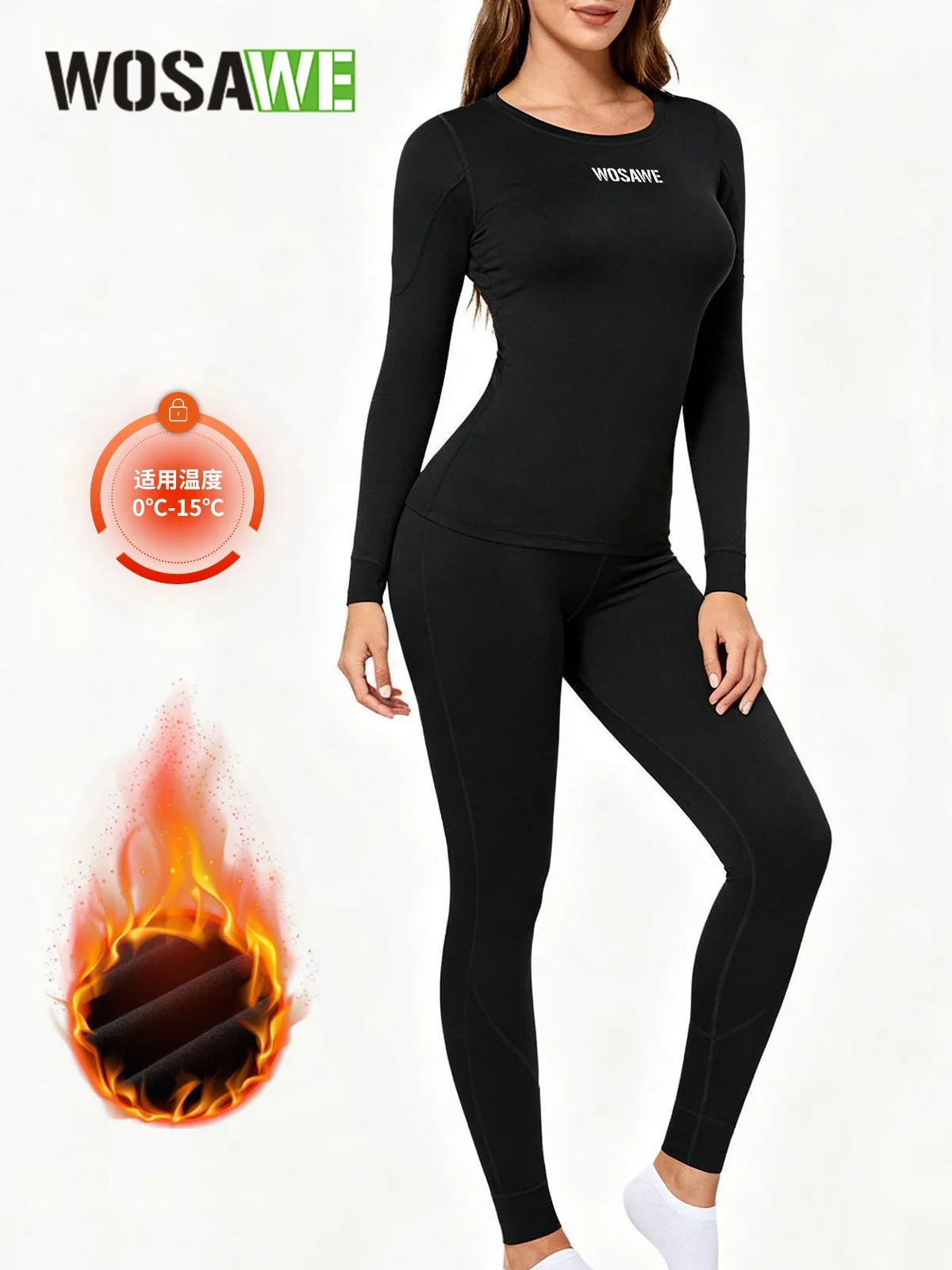 WOSAWE Women Winter Motorcycle Underwear Thermal Base Layer Motorcycle Clothing Bicycle Shirt Ski Thermal Underwear
WOSAWE Women Winter Motorcycle Underwear Thermal Base Layer Motorcycle Clothing Bicycle Shirt Ski Thermal Underwear