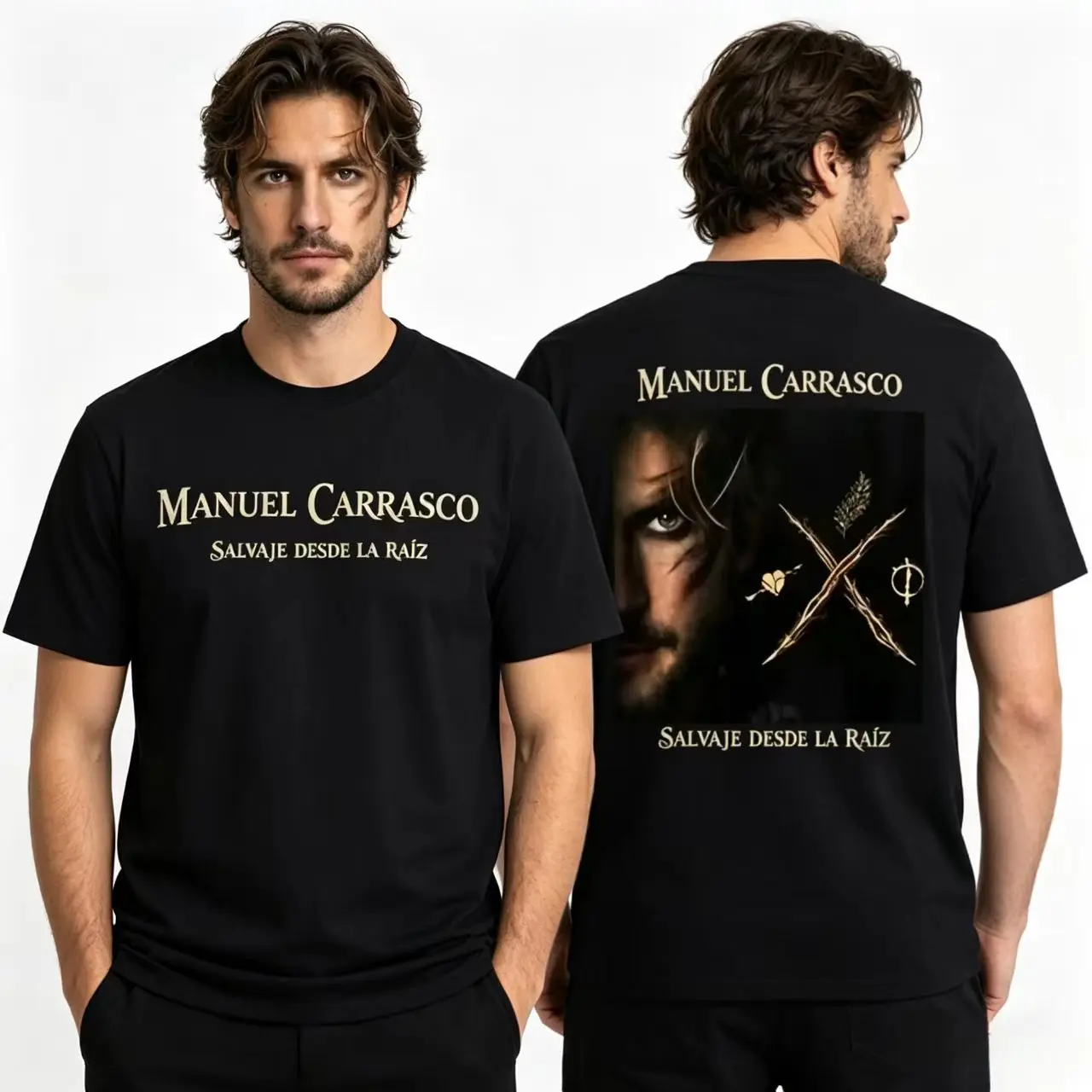 Manuel Carrasco Wild From The Root T-shirts Men women ' s clothes Salvaje Desde la Raiz 2026 Merch short sleeve 100% Cotton Tees
Manuel Carrasco Wild From The Root T-shirts Men women ' s clothes Salvaje Desde la Raiz 2026 Merch short sleeve 100% Cotton Tees
