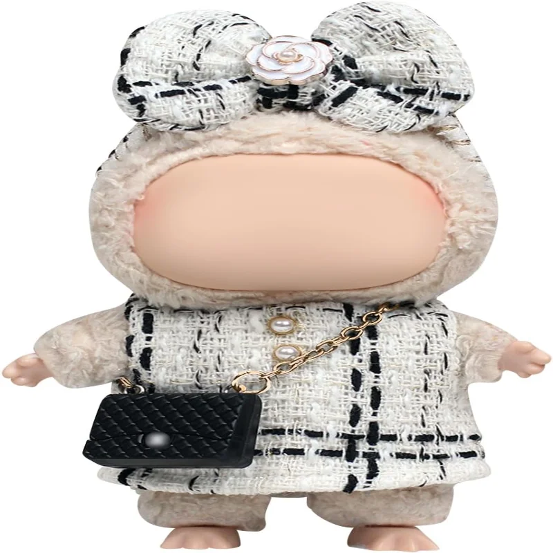 Labubu Clothes \u2013 Classic Checkered Chic Set for 17cm Labubu Doll, Featuring a White and Black Checked Dress, Bow Headpiece,
Labubu Clothes \u2013 Classic Checkered Chic Set for 17cm Labubu Doll, Featuring a White and Black Checked Dress, Bow Headpiece,
