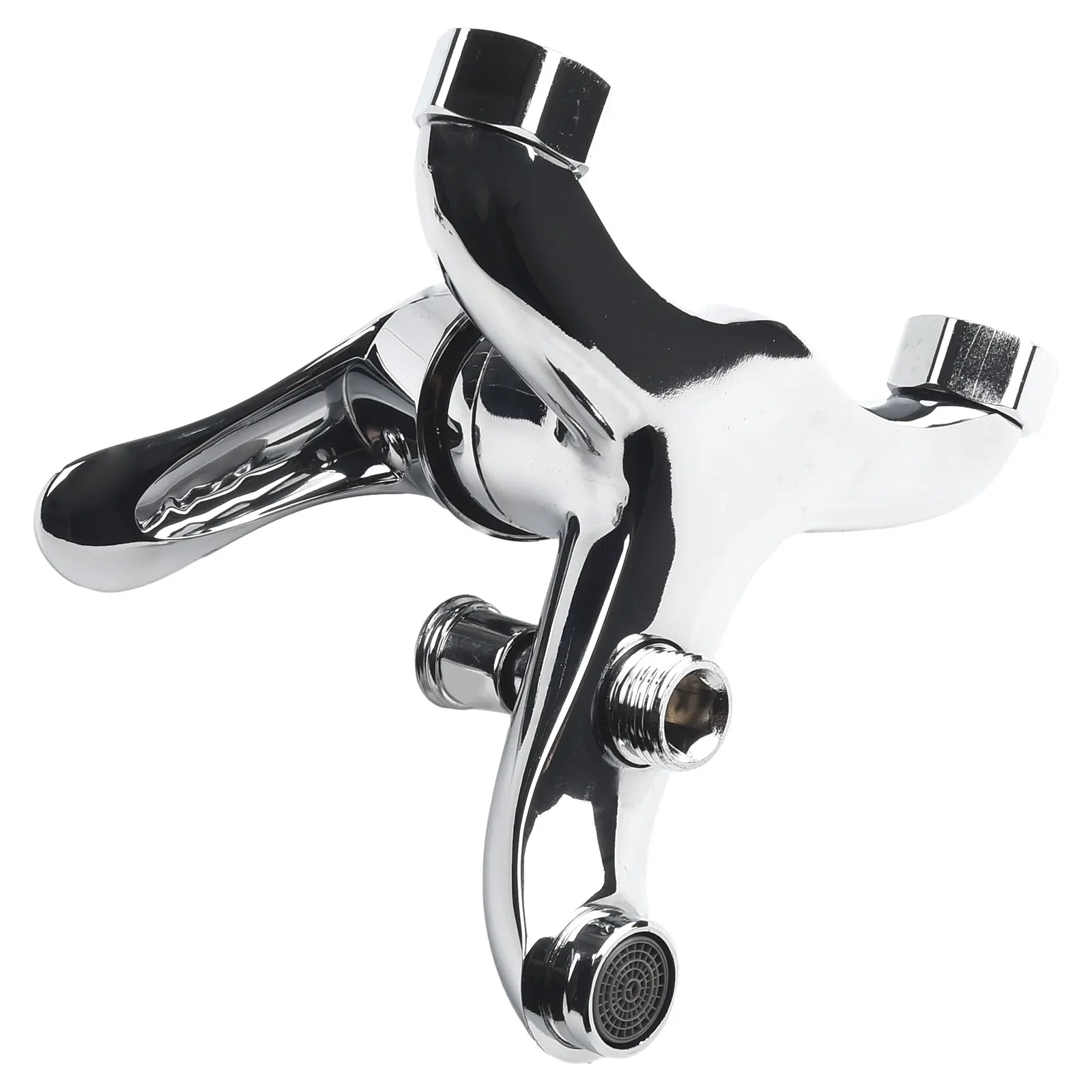 Durable Basin Faucets Mixing Valve Modern Set Thermostats Triple Wall Mounted Zinc Alloy Accessories Dual Spout
Durable Basin Faucets Mixing Valve Modern Set Thermostats Triple Wall Mounted Zinc Alloy Accessories Dual Spout
