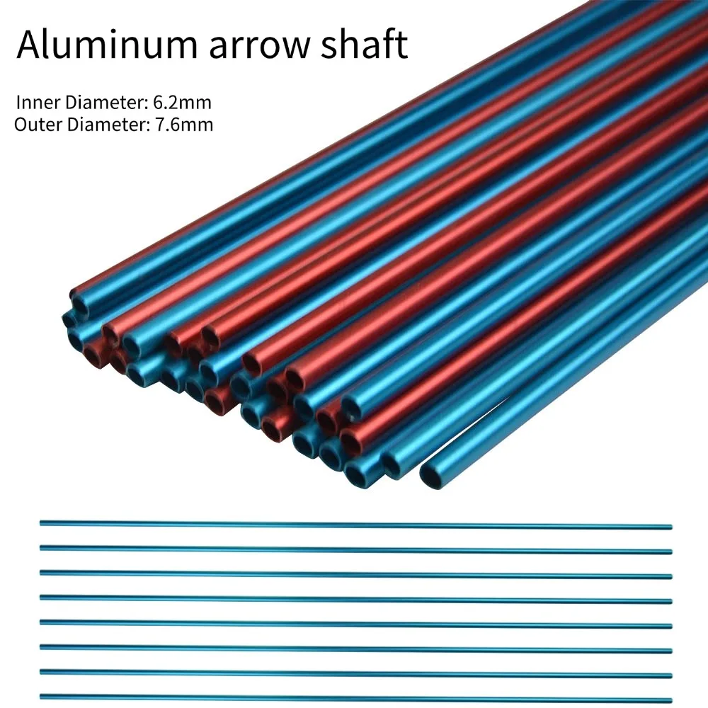 6/12pcs SP500 Aluminum Arrow Shaft 30" OD7.6mm Archery Aluminum Arrow Compound Bow Recurve Bow Hunting Shooting DIY Arrows
6/12pcs SP500 Aluminum Arrow Shaft 30" OD7.6mm Archery Aluminum Arrow Compound Bow Recurve Bow Hunting Shooting DIY Arrows