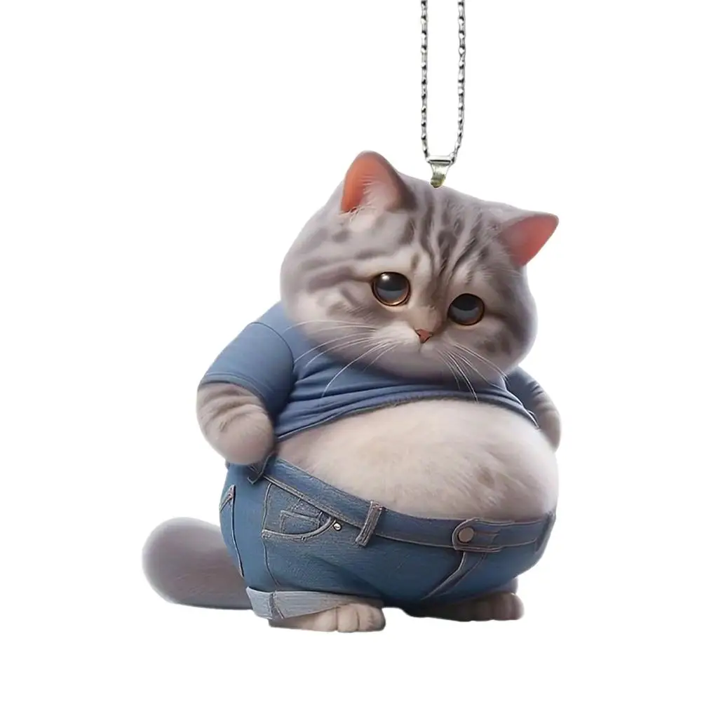 2D Acrylic Fat Puppy Pendant Fat Dudu Puppy Cat Keychain Ornament For Car Mirror Backpacks Hanging Pendant For Home Car Decor
2D Acrylic Fat Puppy Pendant Fat Dudu Puppy Cat Keychain Ornament For Car Mirror Backpacks Hanging Pendant For Home Car Decor