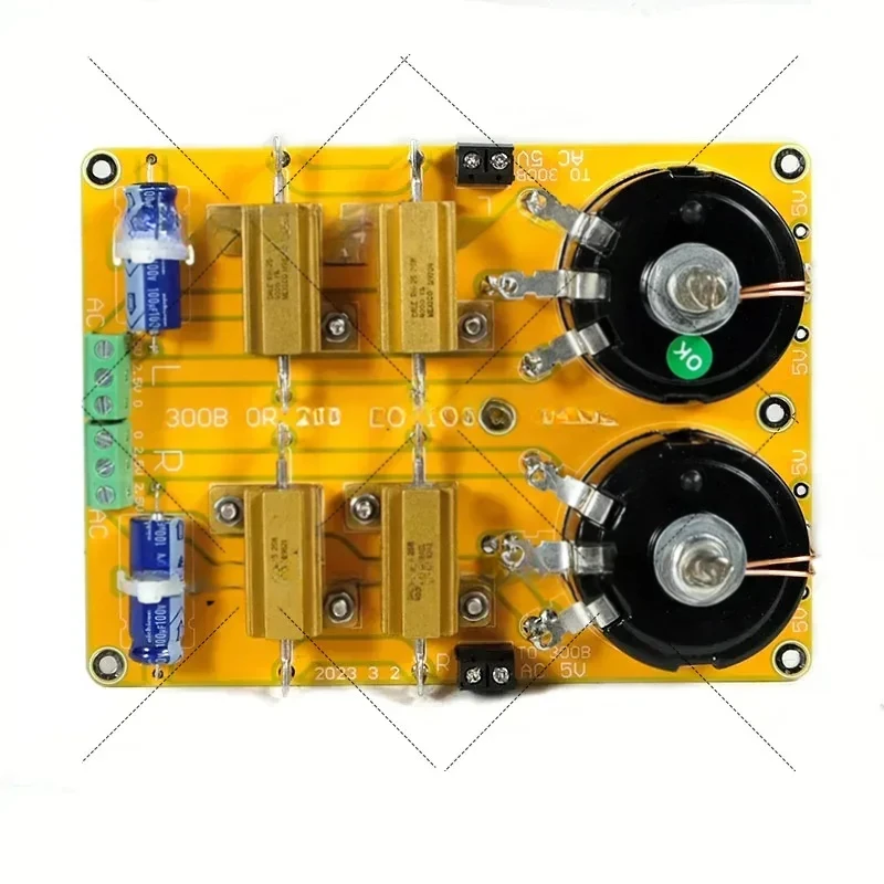 2A3/300B Tube Amplifier Cathode Filament Balance PCB | Dual Channel Design | Compatible With LG-103 Model
2A3/300B Tube Amplifier Cathode Filament Balance PCB | Dual Channel Design | Compatible With LG-103 Model