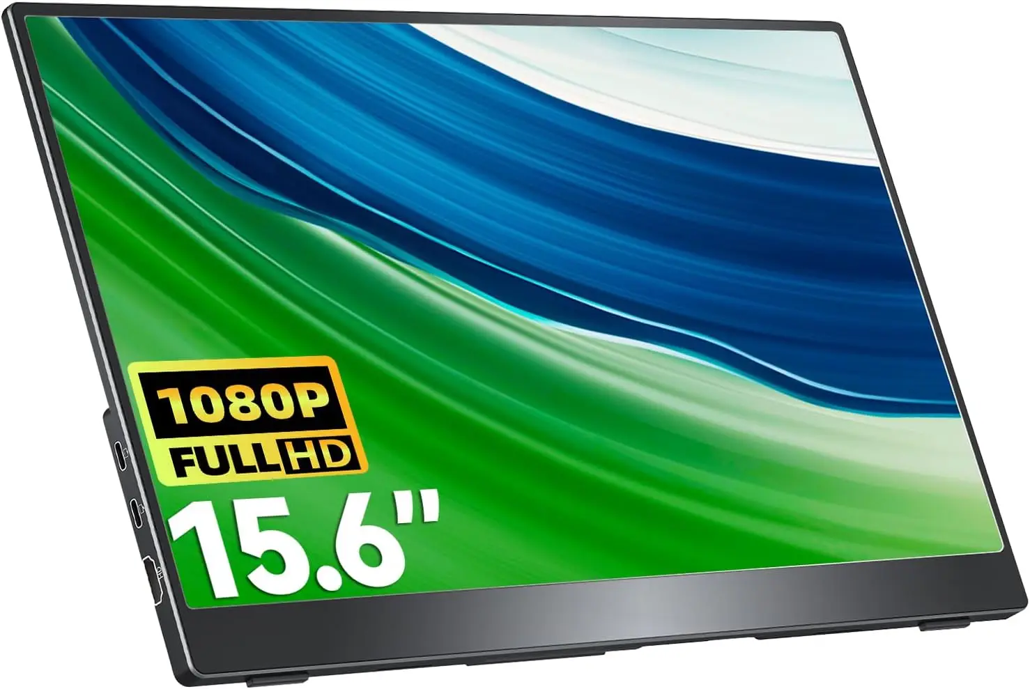 15.6" IPS Portable Monitor with USB-C HDMI for Laptop, PC, PS4/5, VESA Mountable
15.6" IPS Portable Monitor with USB-C HDMI for Laptop, PC, PS4/5, VESA Mountable