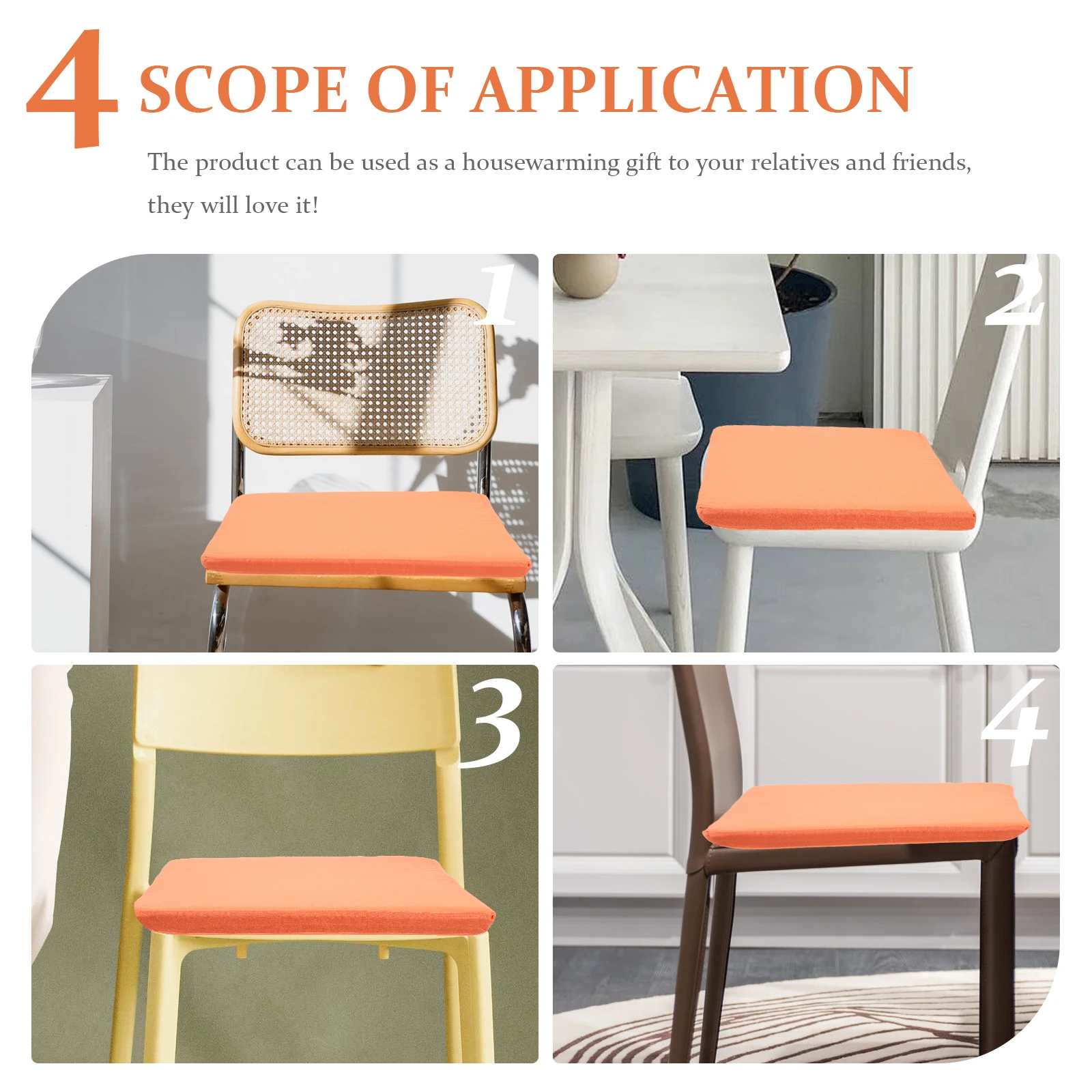 1Pc Waterproof Sponge Seat Cushion Orange Portable Outdoor Comfortable Butt Pillow Household Use Stool Pad
1Pc Waterproof Sponge Seat Cushion Orange Portable Outdoor Comfortable Butt Pillow Household Use Stool Pad