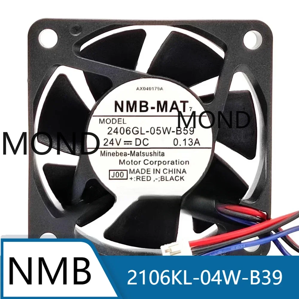 2406GL-05W-B50 Server Cooling Fan NMB NMB-MAT Axial Flow CPU Power Supply Inverter Fan 24V 0.13A 6CM 6015
2406GL-05W-B50 Server Cooling Fan NMB NMB-MAT Axial Flow CPU Power Supply Inverter Fan 24V 0.13A 6CM 6015