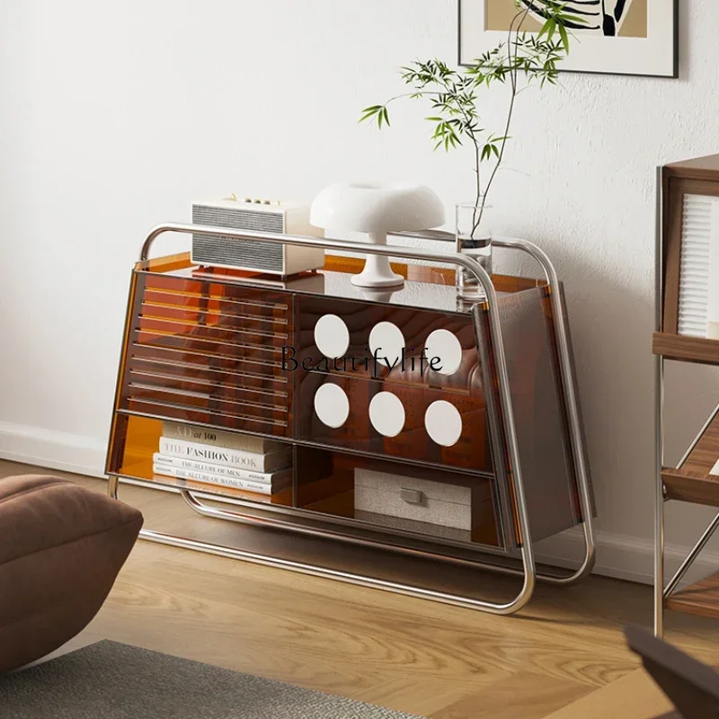 yj5 Acrylic Medieval Dining Side Cabinet Modern Simple Porch Cabinet Decorative Locker Light Luxury
yj5 Acrylic Medieval Dining Side Cabinet Modern Simple Porch Cabinet Decorative Locker Light Luxury