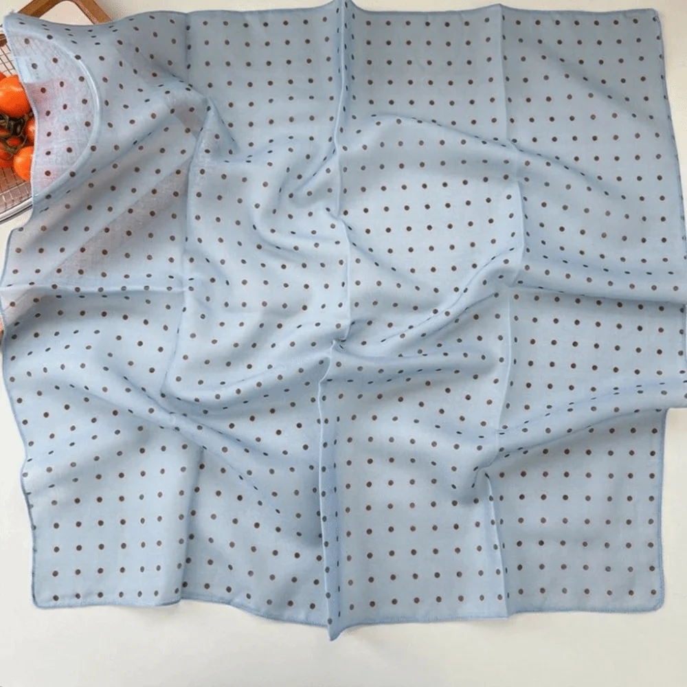 New Style Lightweight Polka Dot Headscarf Multi Color Soft Neckerchief Headwrap Breathable Bandana Daily Use
New Style Lightweight Polka Dot Headscarf Multi Color Soft Neckerchief Headwrap Breathable Bandana Daily Use