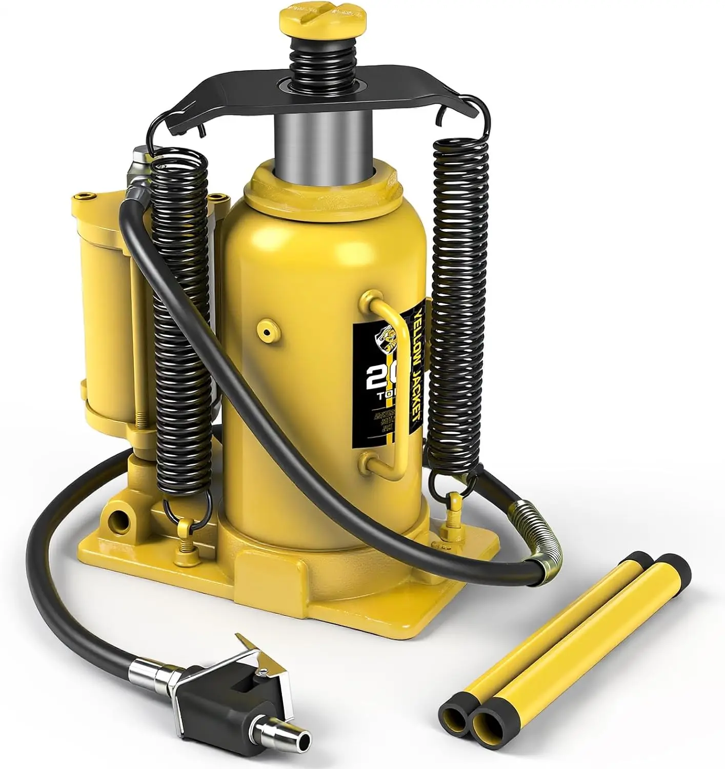 20-тонный пневматический домкрат для бутылок с воздухом и ручным ручным насосом для тяжелых автомобилей-грузовиков
20-тонный пневматический домкрат для бутылок с воздухом и ручным ручным насосом для тяжелых автомобилей-грузовиков