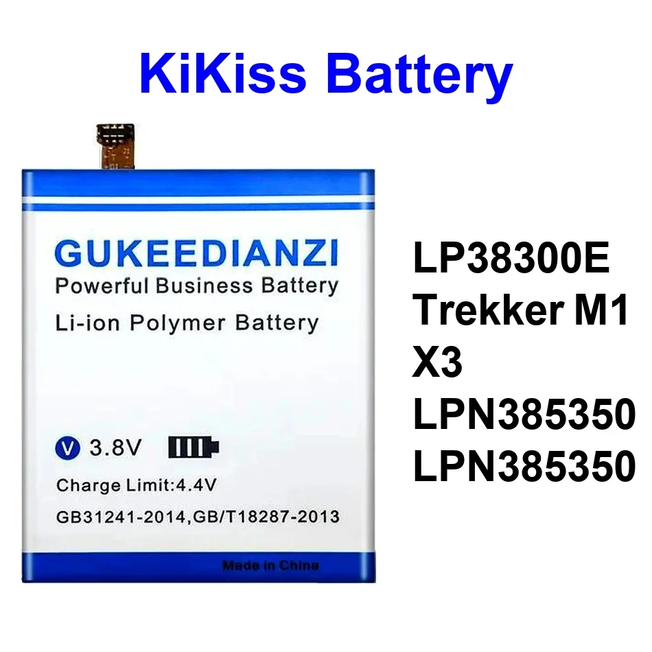 Аккумулятор для мобильного телефона Safe LP38300E LPN385350 3500-4250 мАч для Crosscall Trekker M1 X3
Аккумулятор для мобильного телефона Safe LP38300E LPN385350 3500-4250 мАч для Crosscall Trekker M1 X3