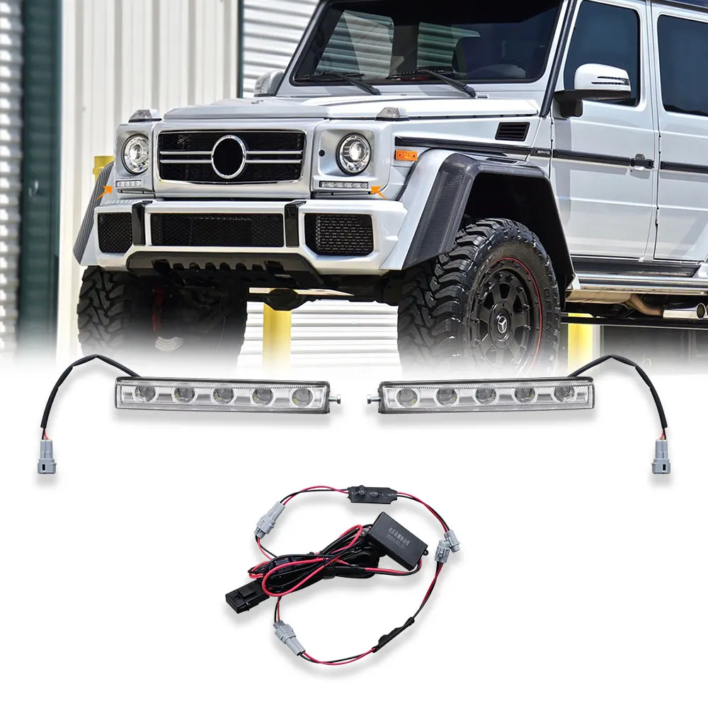 Pair DRL LED Turn Signal Light Indicator Side Mirror Lamp For Mercedes Benz GW463 G63 G500
Pair DRL LED Turn Signal Light Indicator Side Mirror Lamp For Mercedes Benz GW463 G63 G500