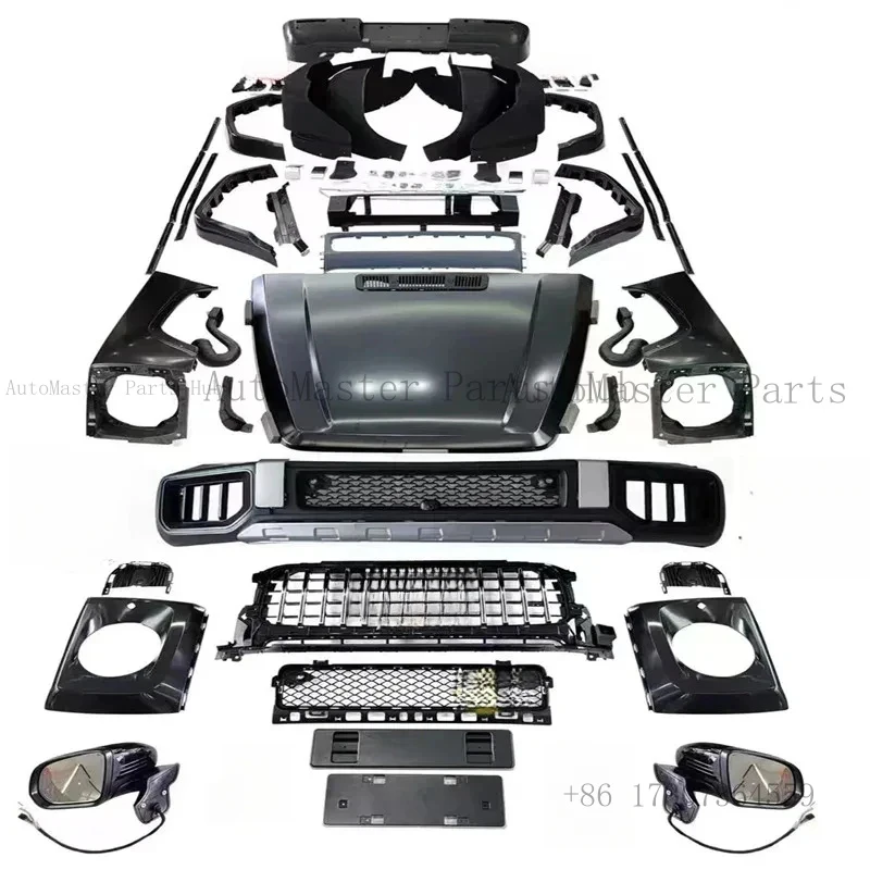 CA Body Kits Front and Rear Bumper Guard for W463 Upgrade to W465 2025+
CA Body Kits Front and Rear Bumper Guard for W463 Upgrade to W465 2025+