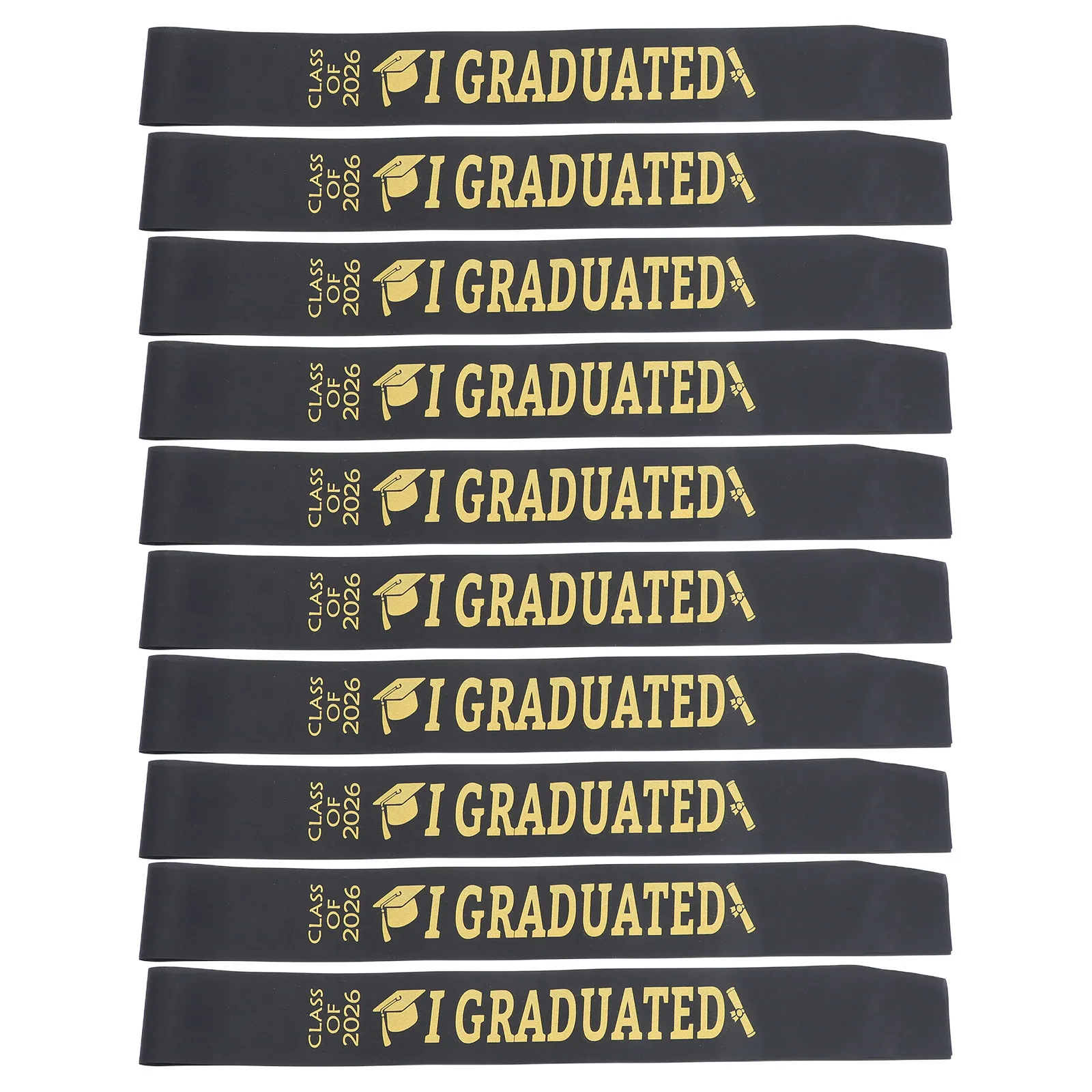 10Pcs Graduation Shoulder Sash Fabric Class of 2026 Senior Grad Party Supplies Graduation Season Photo Props
10Pcs Graduation Shoulder Sash Fabric Class of 2026 Senior Grad Party Supplies Graduation Season Photo Props