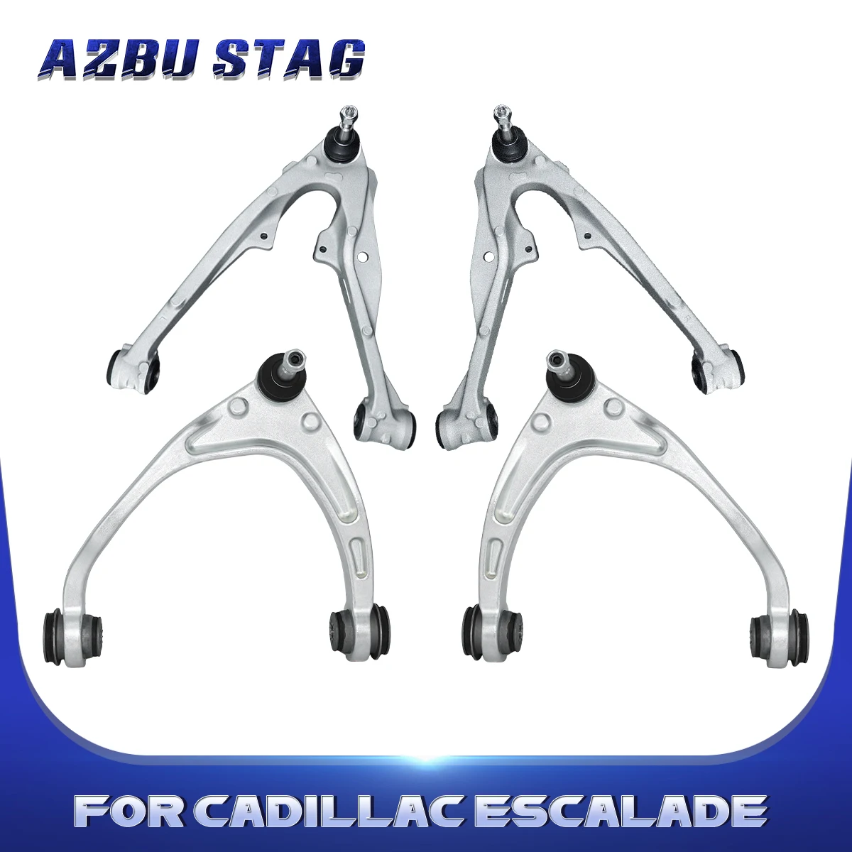 AzbuStag 4Pcs Front Lower Upper Control Arm for Cadillac Escalade Chevrolet Silverado 1500 Suburban GMC Sierra Yukon 2014-2016
AzbuStag 4Pcs Front Lower Upper Control Arm for Cadillac Escalade Chevrolet Silverado 1500 Suburban GMC Sierra Yukon 2014-2016