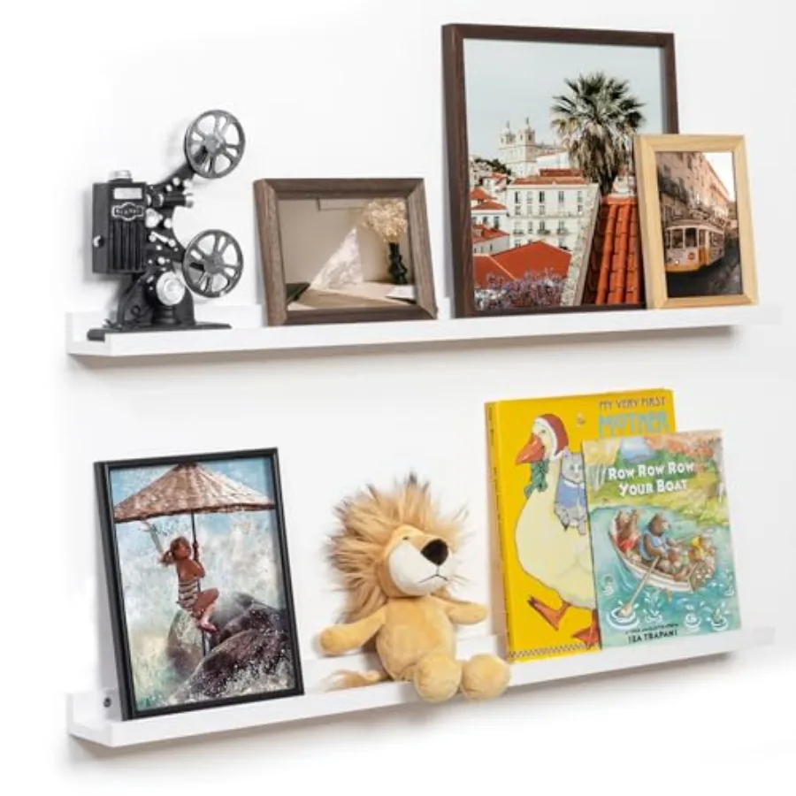 Shelf, 36 Inch Floating Shelves Set of 2, Nursery Book Shelves for Toys Storage, Bookshelf Wall Mounted for Wall Decor Books Ph
Shelf, 36 Inch Floating Shelves Set of 2, Nursery Book Shelves for Toys Storage, Bookshelf Wall Mounted for Wall Decor Books Ph