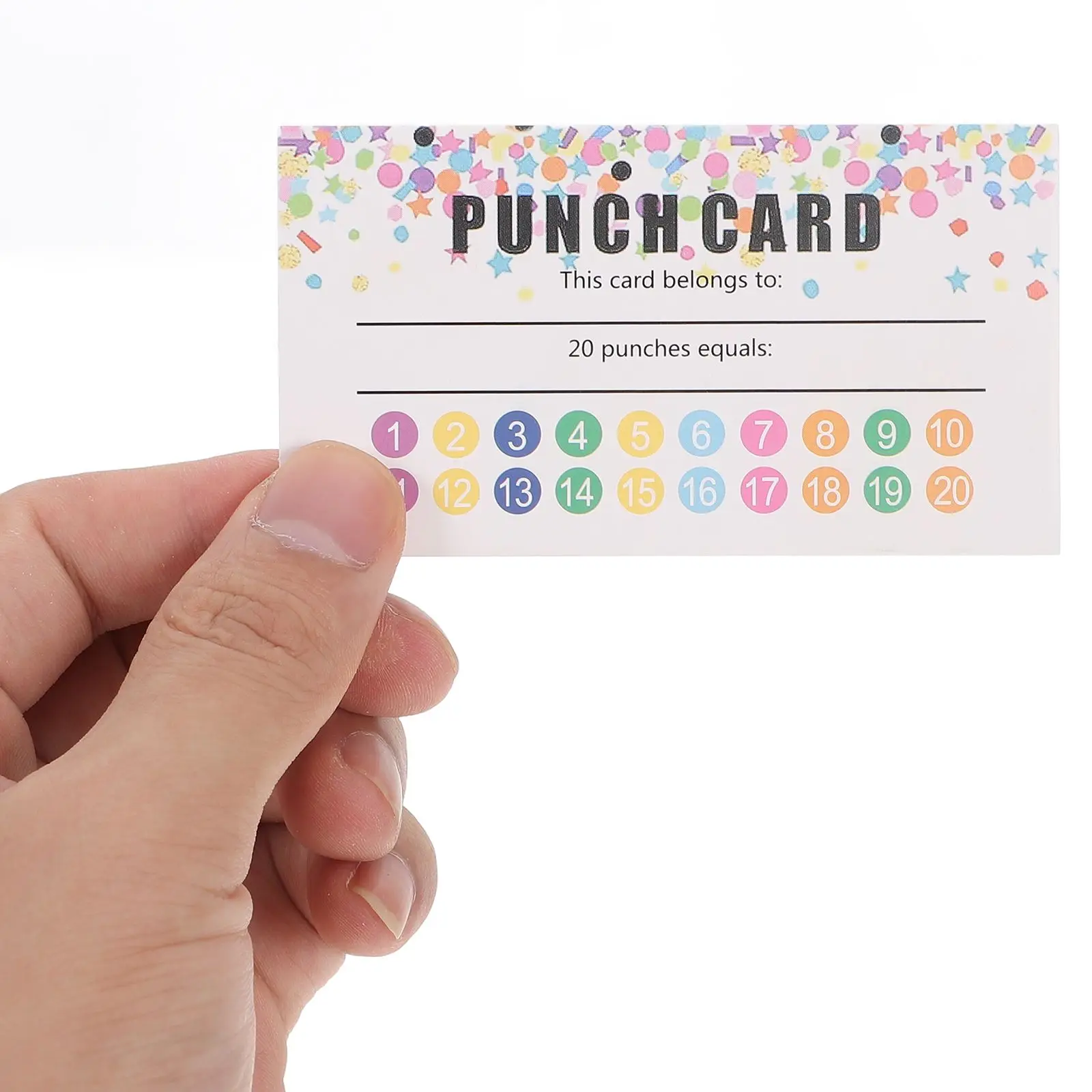 50 Sheets Rewards Punch Cards for Kids Teaching Tools Classroom Must Haves Multifunction
50 Sheets Rewards Punch Cards for Kids Teaching Tools Classroom Must Haves Multifunction