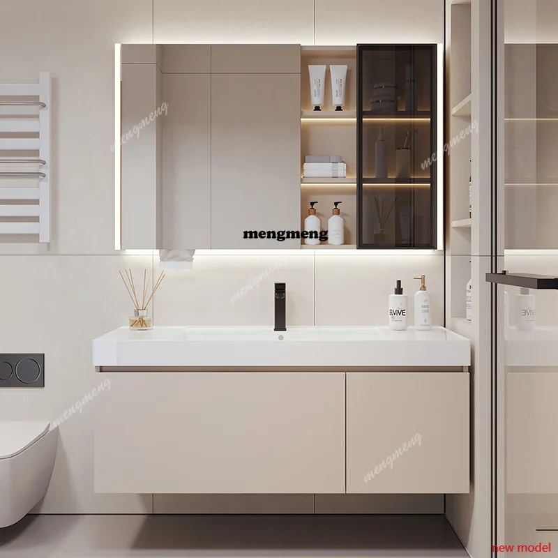 F182 Simple Combination Bathroom Cabinets Cream-style Ceramic Integrated Basin Bathroom Cabinets Washbasin Furniture Kast
F182 Simple Combination Bathroom Cabinets Cream-style Ceramic Integrated Basin Bathroom Cabinets Washbasin Furniture Kast
