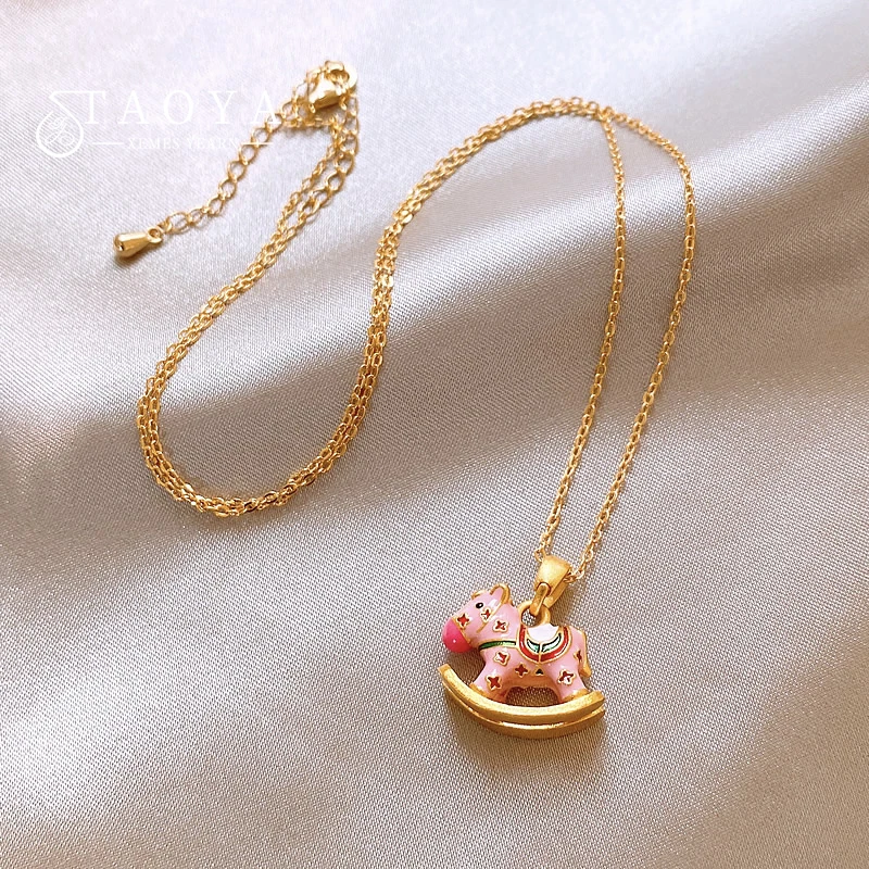 Design sense Enamel Colored Wooden Pendant Necklace 2024 New Light Luxury Collarbone Chain Gold Color For Womens Accessories
Design sense Enamel Colored Wooden Pendant Necklace 2024 New Light Luxury Collarbone Chain Gold Color For Womens Accessories