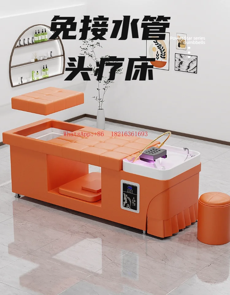 Water Storage Shampoo Bed Free of Connecting To The Sewer Pipe, Special for Beauty Salons with Constant Temperature Hot Water
Water Storage Shampoo Bed Free of Connecting To The Sewer Pipe, Special for Beauty Salons with Constant Temperature Hot Water