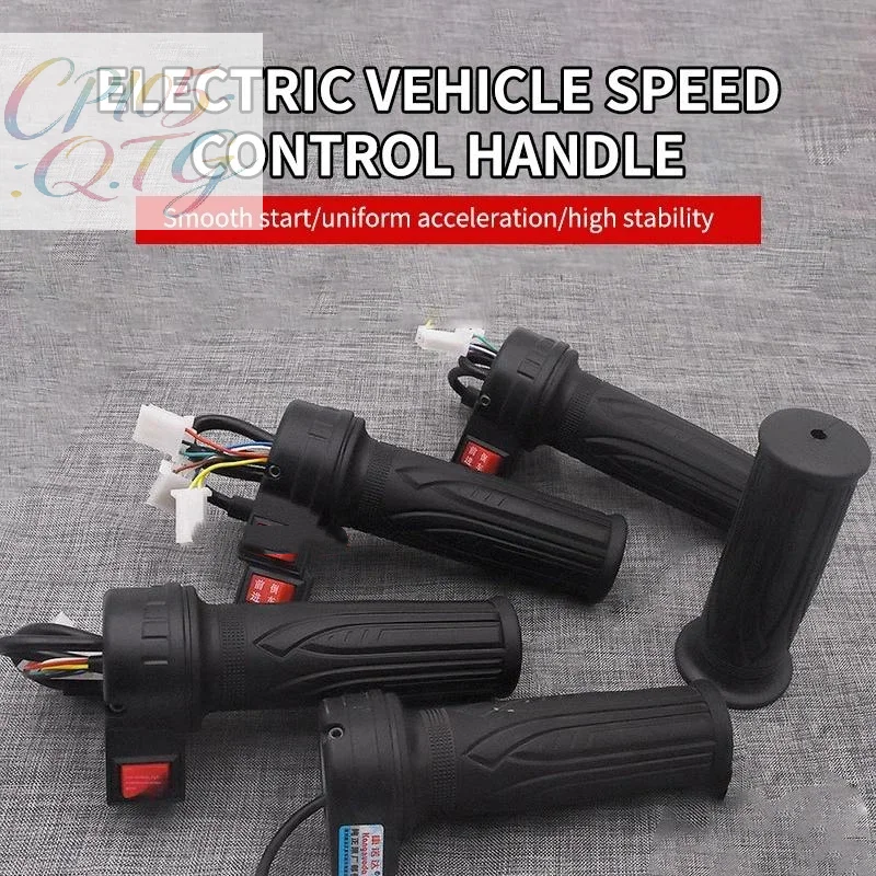 Hot 48V Throttle Handle 135mm Speed Grip With Cruise Reverse Three Speed For Electric Scooter Bike Replacement Part Fits 22mm
Hot 48V Throttle Handle 135mm Speed Grip With Cruise Reverse Three Speed For Electric Scooter Bike Replacement Part Fits 22mm