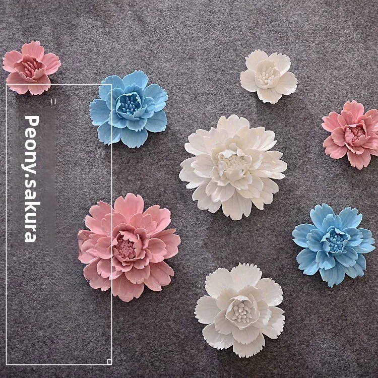 3D Ceramic Flower Wall Decor,Handmade Sculptural Clay Blossom Art,Wabi Sabi Living Room Bedroom Background Wall Hanging Ornament
3D Ceramic Flower Wall Decor,Handmade Sculptural Clay Blossom Art,Wabi Sabi Living Room Bedroom Background Wall Hanging Ornament