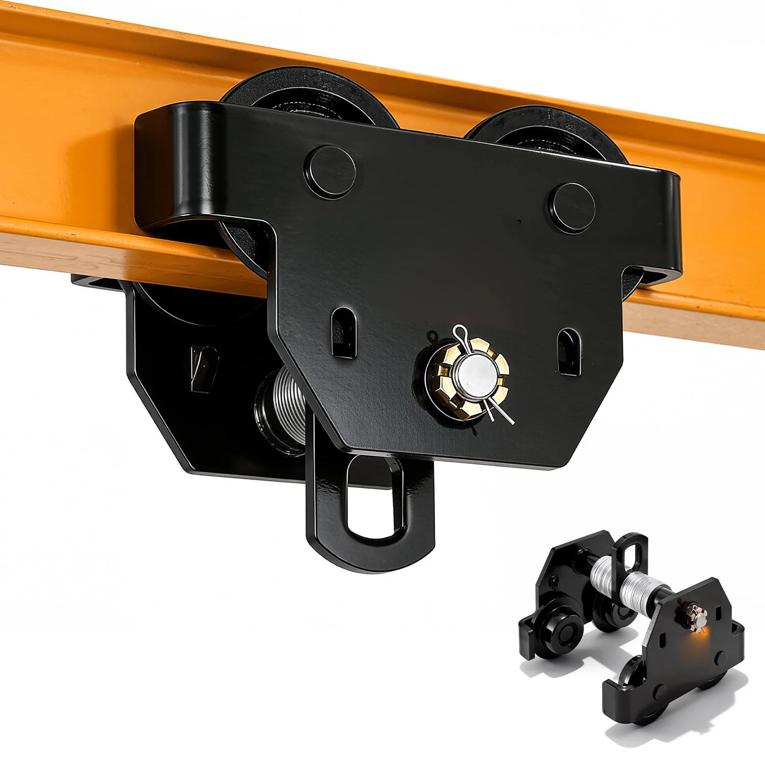 I Beam Trolley Other Hardware for Garage Hoist for Straight Curved I Beam,Overhead Push Beam Trolley Heavy Dual Side Wheels
I Beam Trolley Other Hardware for Garage Hoist for Straight Curved I Beam,Overhead Push Beam Trolley Heavy Dual Side Wheels