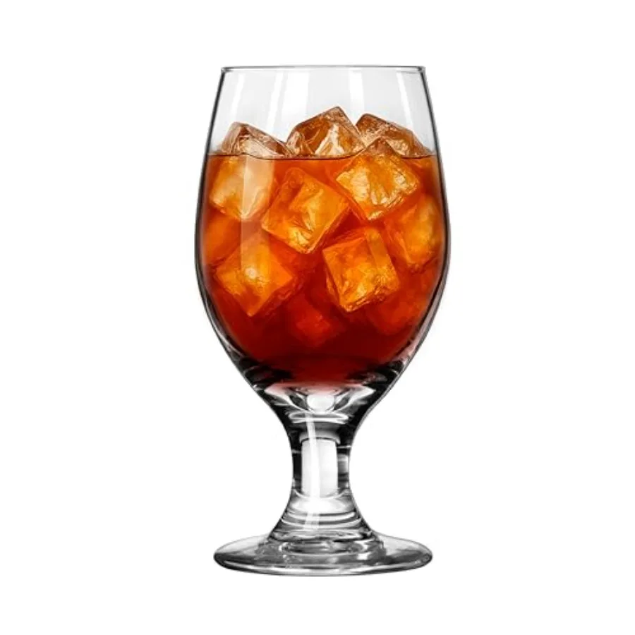 14 Oz Perception Banquet Goblet Glasses, Elegant Iced Tea Stemware Glasses, Versatile Goblets Glassware Set of 12 for Cocktails
14 Oz Perception Banquet Goblet Glasses, Elegant Iced Tea Stemware Glasses, Versatile Goblets Glassware Set of 12 for Cocktails