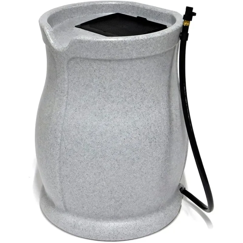 FCMP Outdoor Catalina 45 галлонов дождя — конструкция с плоской спинкой без BPA и садовым шлангом длиной 3,5 фута, запорным клапаном,
FCMP Outdoor Catalina 45 галлонов дождя — конструкция с плоской спинкой без BPA и садовым шлангом длиной 3,5 фута, запорным клапаном,