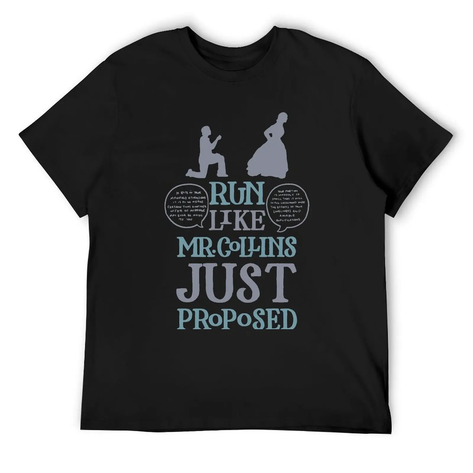 Run Like Mr. Collins Just Proposed T-Shirt essential t shirt graphic shirts oversized aesthetic clothes Short sleeve tee men
Run Like Mr. Collins Just Proposed T-Shirt essential t shirt graphic shirts oversized aesthetic clothes Short sleeve tee men