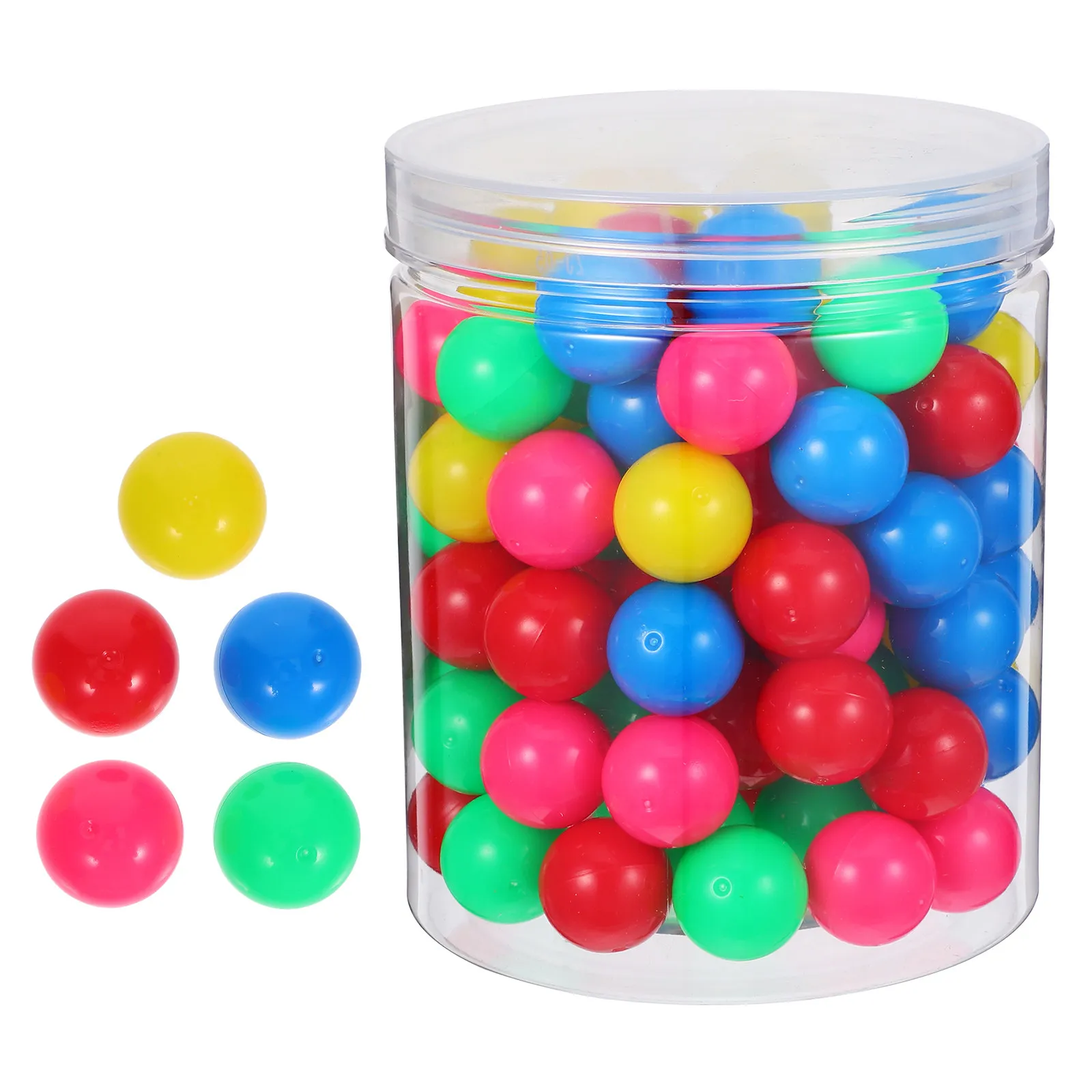 100Pcs 2Cm Colorful Plastic Sorting Balls Lightweight Hollow Design for Stem Montessori Preschool Counting Learning Physics
100Pcs 2Cm Colorful Plastic Sorting Balls Lightweight Hollow Design for Stem Montessori Preschool Counting Learning Physics