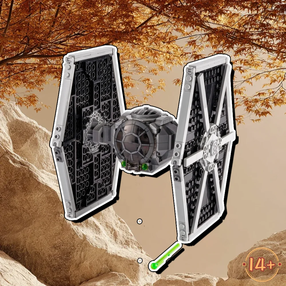 Новая серия Star Struggle, титановый истребитель Empire FIT 75300, строительные блоки, игрушечный костюм, 432 шт., подарок на Рождество и день рождения для детей
Новая серия Star Struggle, титановый истребитель Empire FIT 75300, строительные блоки, игрушечный костюм, 432 шт., подарок на Рождество и день рождения для детей