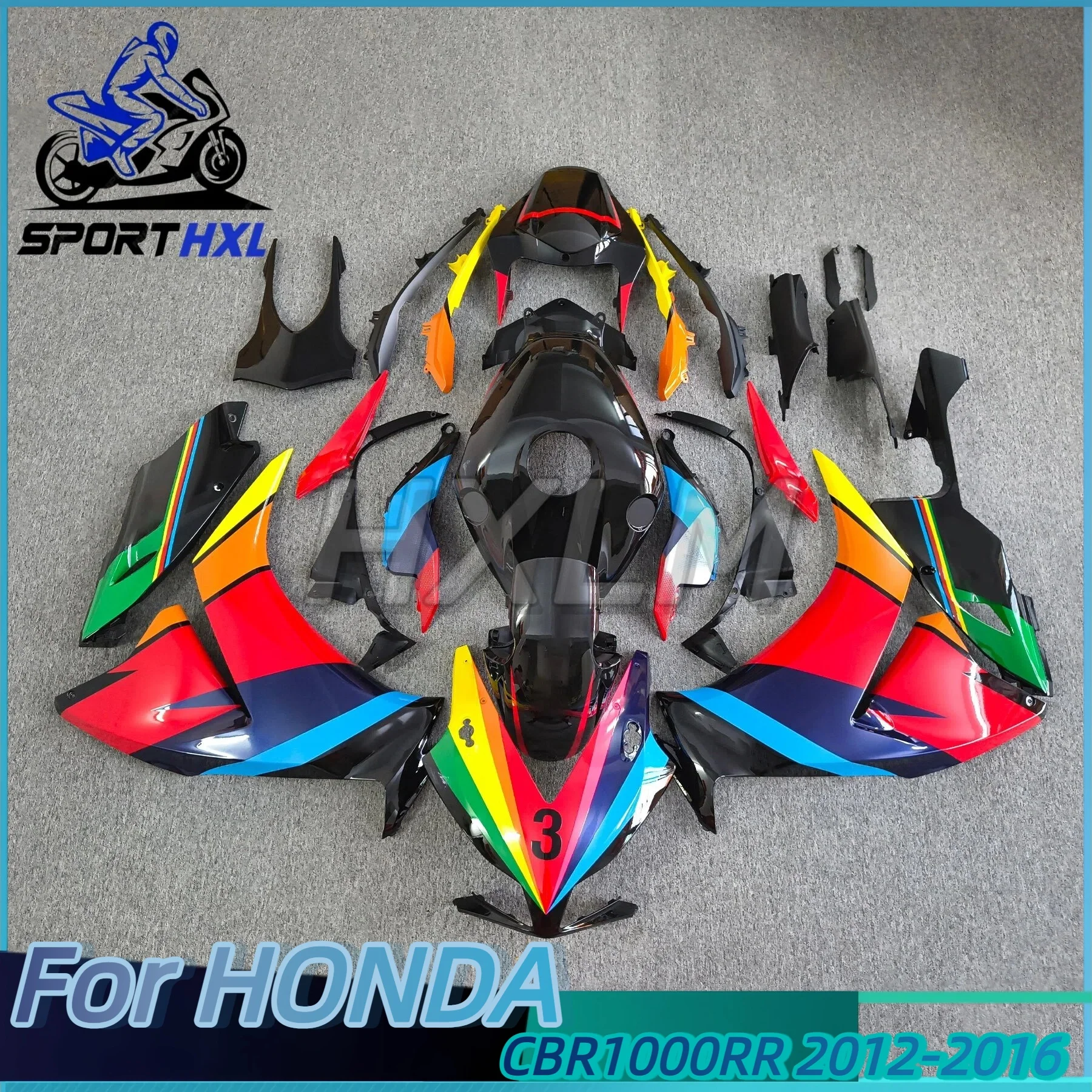 Motorcycle Fairing Kit For Honda Repsol CBR1000R 2012 2013 2014 2015 2016 CBR 1000RR 12-16 ABS Plastic Rainbow Bodywork Set
Motorcycle Fairing Kit For Honda Repsol CBR1000R 2012 2013 2014 2015 2016 CBR 1000RR 12-16 ABS Plastic Rainbow Bodywork Set